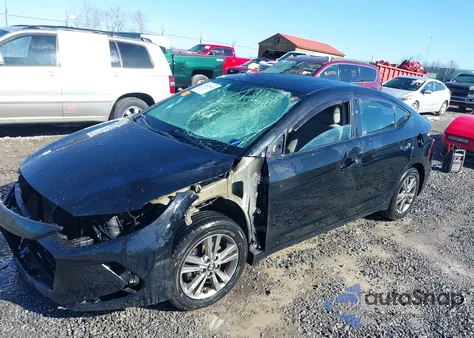 2018 Hyundai Elantra Sel from USA, damaged, VIN 5NPD84LF2JH280803